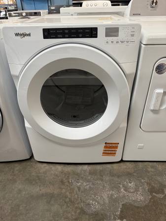 Whirlpool 7.4 Cu. Ft. White Front Load Electric Dryer 1