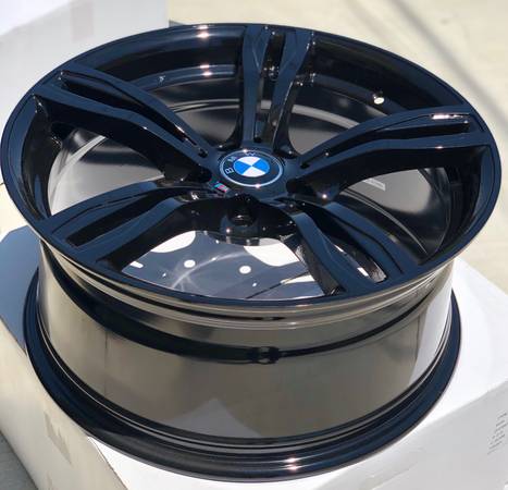 Brand New 19x9 Gloss Black BMW Style Wheels 5x120 Price Firm 1