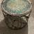 25” Round Metal & Mosaic Heavy Table - 23” Tall DIY Project AS IS 1 thumbnail