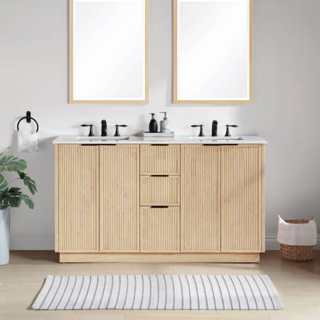 The Gia vanity is just what your bathroom needs for a modern update! 1