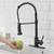 Firm Price! Brand New Matte Black Kitchen Faucet w/Pull Down Sprayer 3 thumbnail
