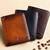 Three-fold Genuine Leather Men's Wallet 1 thumbnail