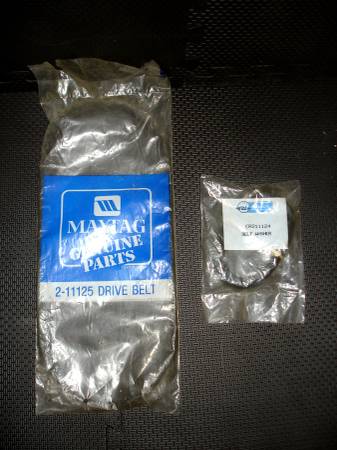 Maytag Pump and Drive Fanbelts 1
