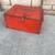 Tool box red toolchest wooden crate storage chest  Media Movie props 6 thumbnail