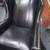 Genuine Black Leather Arm Chair 3 thumbnail