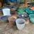 Pots Planters - Strawberry hanging planters - Deck planters $10 each 9 thumbnail