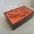 Jewelry Box Sturdy Plastic Marbled Lid Hinged Compartment + 2 Mirrors 9 thumbnail