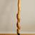 Vintage Hand Carved Indian Wood Walking Stick Snake Cane 8 thumbnail