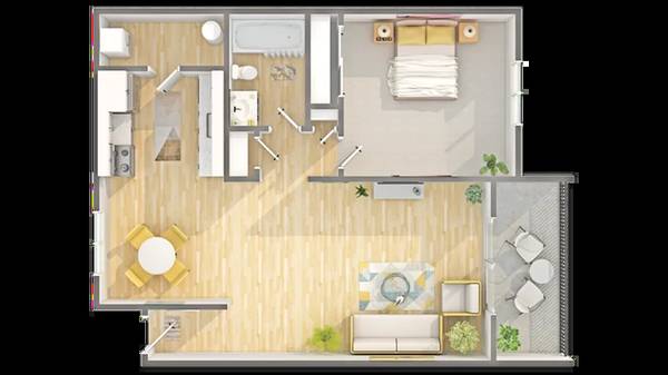 $1,605 / 1br - 648ft2 - DE UNA HABITACIÓN CLÁSICA $1605, ¡DISPONIBLE AHORA MISMO! (Twin Lakes, Dash Point)63845963402755122