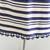 J. Crew Navy Blue Striped Scalloped Trim Grommet Shift Dress Size 00 7 thumbnail