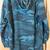 Victoria Secret Pink teal sweatshirt hoodie dress Size Lg 3 thumbnail