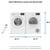 Bosch 24” Front Load Stackable Washer Dryer set White New. 8 thumbnail