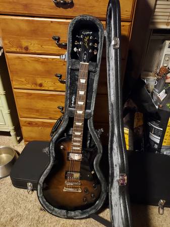 Les Paul Epiphone Electric Guitar with Hard Case 1
