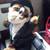 Stuffed Tiger with a derby black tuxedo jacket 1 thumbnail