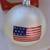 Marek Geyer Mouth Blown American Flag Round Ornament Red White Blue 4 thumbnail