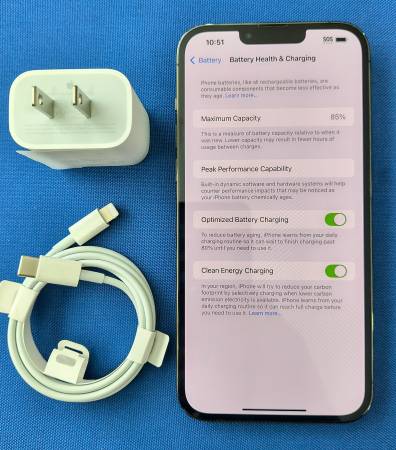 Green IPhone 13 ProMax Unlocked 256GB LIKE-NEW - $55063471266288003123