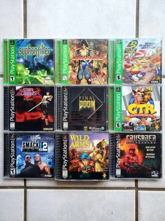 Playstation ps1 games 1