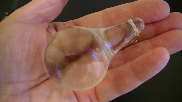 Smooth Solid Glass Balls/ Decorative Pendants 1