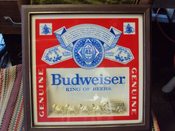 Budweiser Sign 1