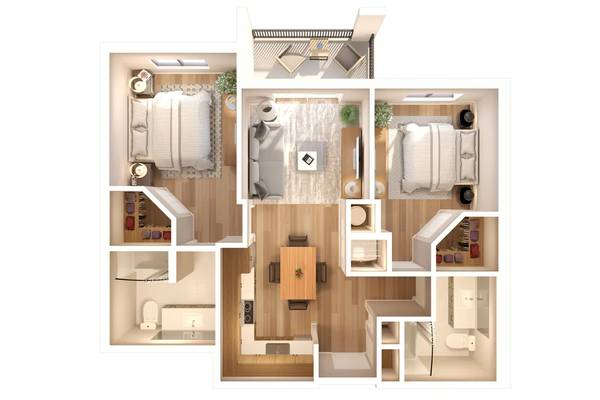 $3,519 / 2br - 800ft2 - 2 bed 2 bath available TODAY Wreckers Cay Apartments Key West $3519 (Key West)63944429856259123