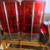 EMERGENCY LIGHT-FEDERAL SIGNAL AERODYNIC 4 PANEL CLEAR/RED DOMES 3 thumbnail