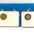 Great condition sealed with certificate 1971 and 1972 gold silver coins 4 thumbnail
