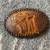 Hand Made Leather Belt Buckle-Mt.Lion? 1 thumbnail