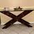 Glass top entry table  - very heavy 2 thumbnail