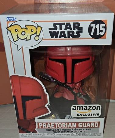 New in Box STAR WARS FUNKO POP  #0715  Praetorian Guard (Amazon Exclus 1