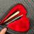 Red and Black Viper Pro Series 58” Pool Cue Stick and Case 8 thumbnail