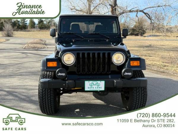 2005 Jeep Wrangler X - $17,950 (aurora)63621877053699121