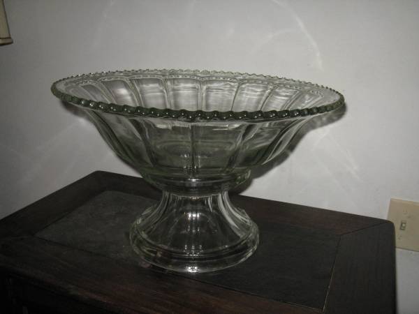 GLASS PUNCH BOWL 1