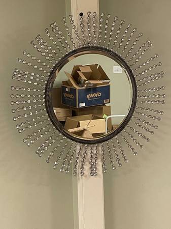 Very cool jeweled mirror - $80 (John’s creek)63470457503363120