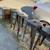 Wooden drawer and metal stools 1 thumbnail
