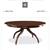 Hickory White Dining Table 64”-88” 5 thumbnail