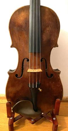 Old 4/4 size GERMAN violin, made in Markneukirchen ca 1895 1