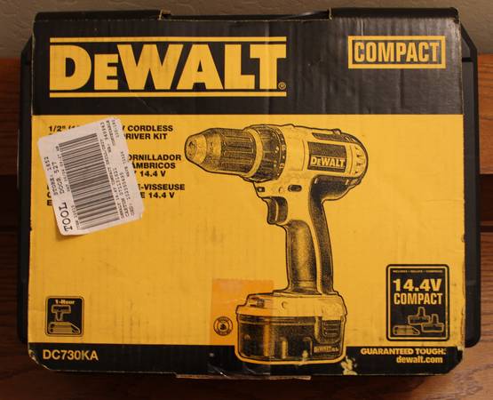 DeWalt 14.4 Volt Cordless Drill Brand New! 1