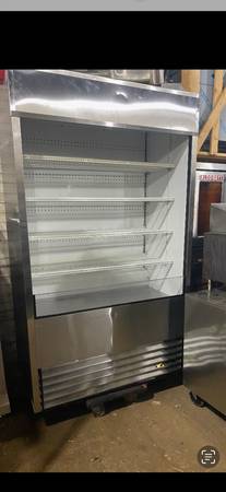 4 ft open Case refrigerator restaurant Equipment 1