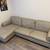 Leather sectional sofa couch 4 thumbnail