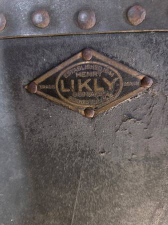 1923 Henry Likly steamer trunk 1