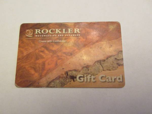 $100.00 Rockler Gift Card 1