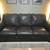 BROWN LEATHER COUCH 1 thumbnail