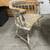 Antique Farmhouse Lazy Susan Dining Table Set & 4 Duckloe Bros Chairs FREE 🚚 4 thumbnail