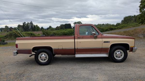 Square Body GMC C2500 Sierra Classic-1986-25000 Miles *Price Reduced!* - $19,900 (Puyallup)63469747574273124