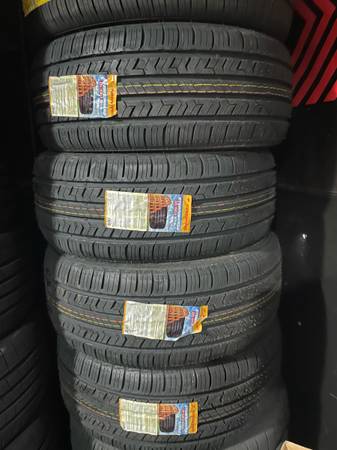 4 NEW 22545R18 American Roadstar All Season tires for $440 installed and balance 1