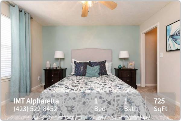 $1,585 / 1br - 725ft2 - Ready to lease! Beautifully designed 1 bed 1 bath apartment (Alpharetta - Avalon Shopping Center)63964128362115122
