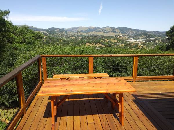 picnic tables/ table 1