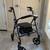 Foldable walker with padded seat in like new condition 2 thumbnail