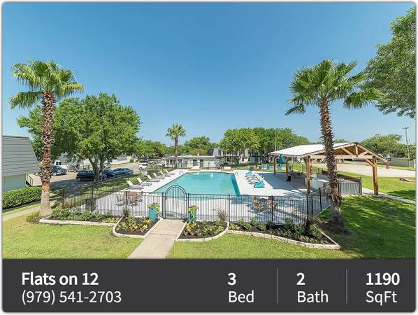 $1,350 / 3br - 1190ft2 - Vibrant Living Meets Cozy Retreats: Your Next Home Awaits Here! (College Station)63806705510529121