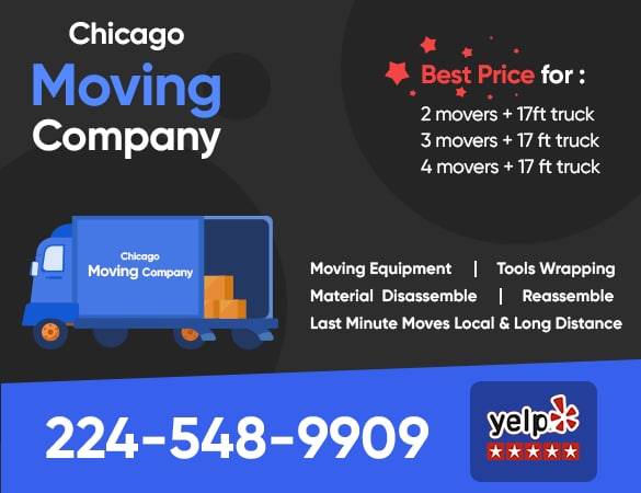 224-548-9909📍📍📍📍MOVERS 🚚TRUCK / LOCAL MOVERS/ STORAGE CHICAGO 1